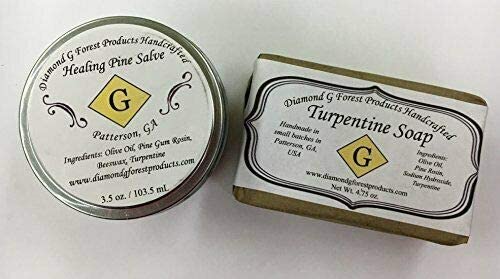 Turpentine Soap and Healing Pine Salve Combo