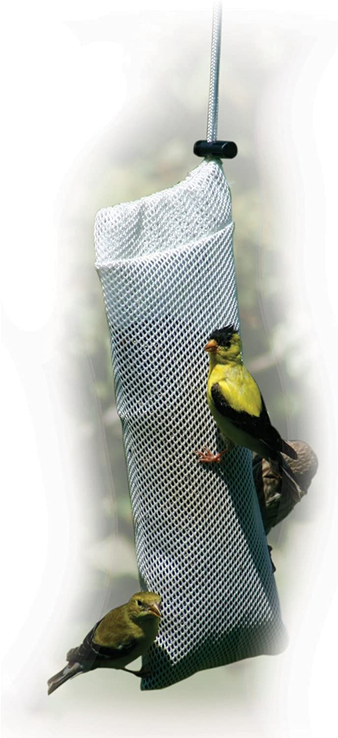Woodlink NASOCK Audubon Thistle Sock, White, 4.2 X .2 X 11