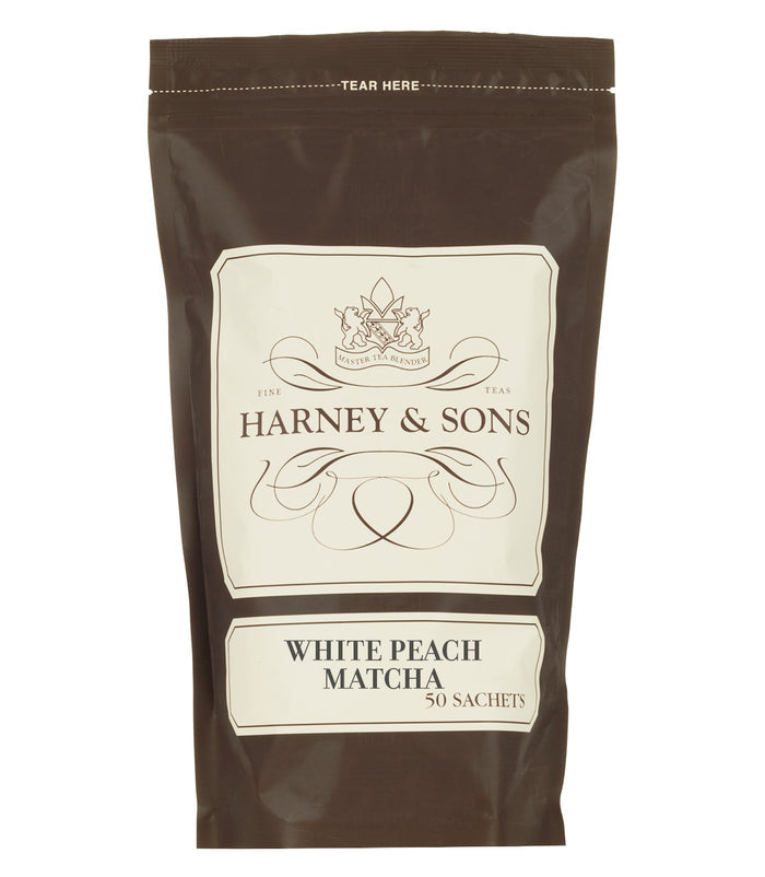 White Peach Matcha - Bag of 50 Sachets