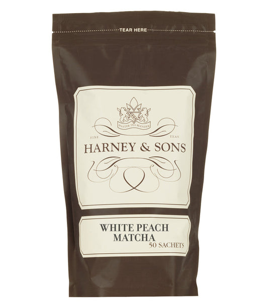 White Peach Matcha - Bag of 50 Sachets