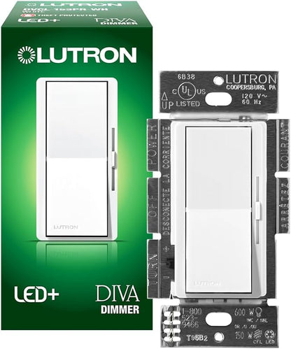 Lutron Diva LED Dimmer DVCL-153PH