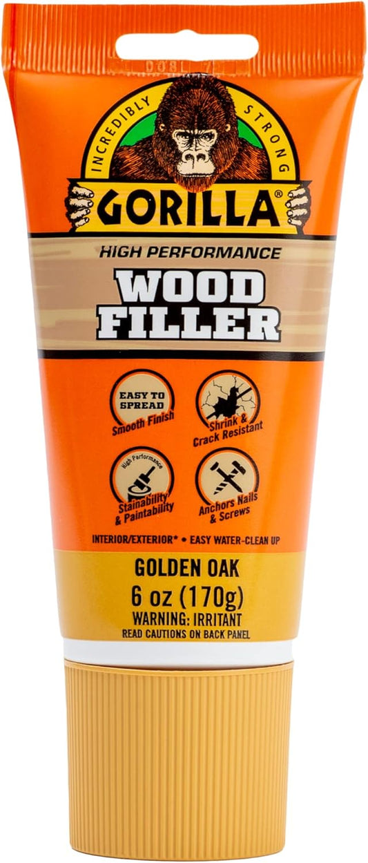 Gorilla Golden Oak Wood Filler 6 oz
