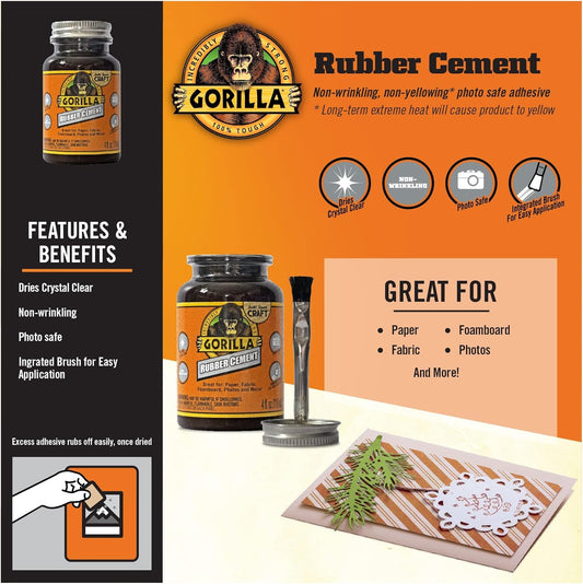 Gorilla Craft High Strength Contact Cement 4 oz