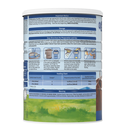 Holle - Cow Milk Toddler Drink Non GMO - 1 Year & up