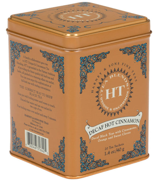 Decaf Hot Cinnamon Spice, HT Tin of 20 Sachets