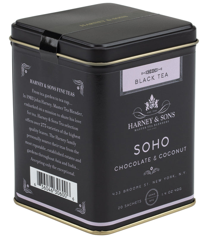 SoHo Blend, Tin of 20 Sachets - Black Tea
