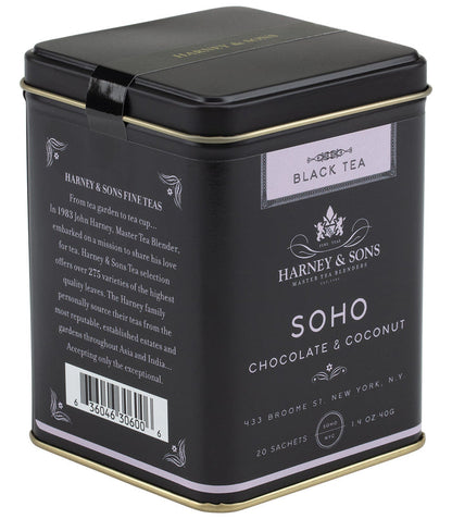 SoHo Blend, Tin of 20 Sachets - Black Tea
