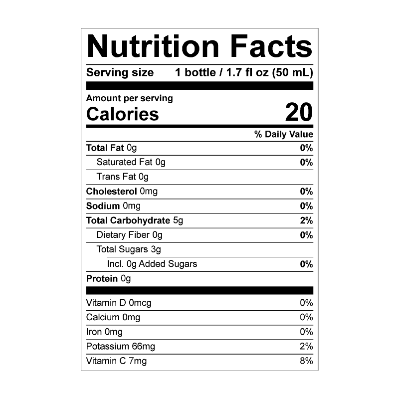 SO GOOD -  SHOT-  IMMUNITY ELDERBERRY BLOOD ORANGE - Pack of 6