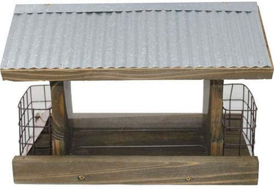 Woodlink 991105 28709 Rustic Farmhouse Ranch Suet Bird Feeder, 9.5" H Wood