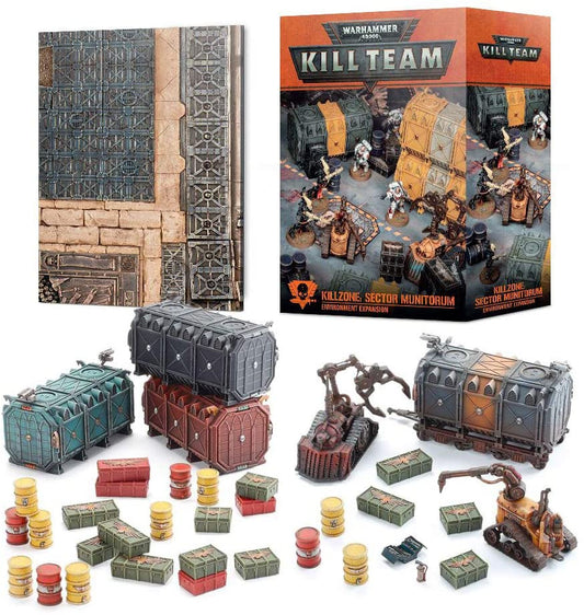 Games Workshop Warhammer 40,000 Kill Team Killzone Sector Munitorum Environment Expansion Box Set