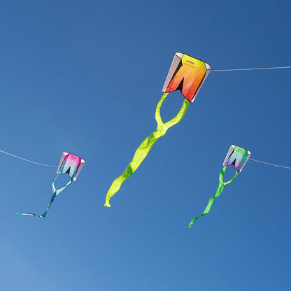 Pocket Flyer Single Line Kite Electric - Ready for Flight Wherever Adventure Takes You…