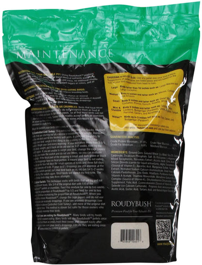 RoudyBush Daily Maintenance Bird Food, Nibles, 10-Pound (210NIDM)